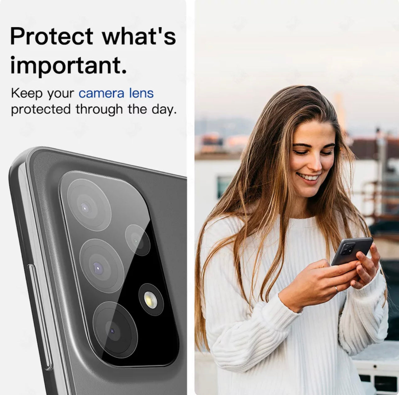 Yamizoo Branded Premium 9H Clear Camera Lens Protector - 1pc pour Apple iPhone 11 Series Yamizoo Branded Premium 9H Clear Camera Lens Protector - 1pc pour Apple iPhone 11 Series